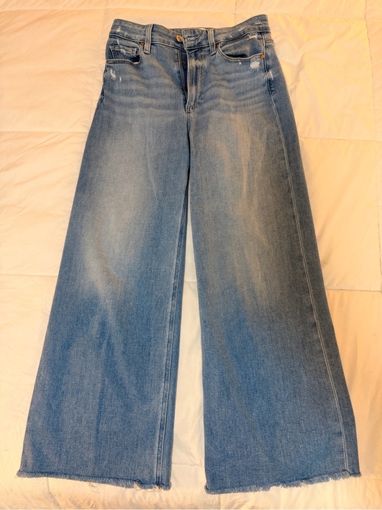 PAIGE Denim - PAIGE High Rise Wide Leg Jeans, Size 27